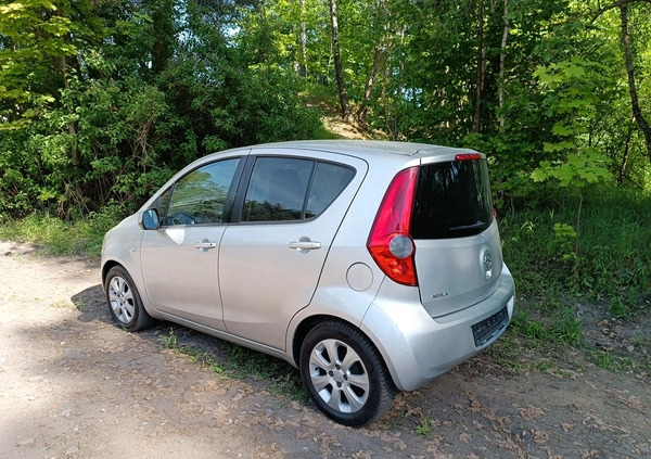 Opel Agila cena 11950 przebieg: 145000, rok produkcji 2009 z Olsztyn małe 22
